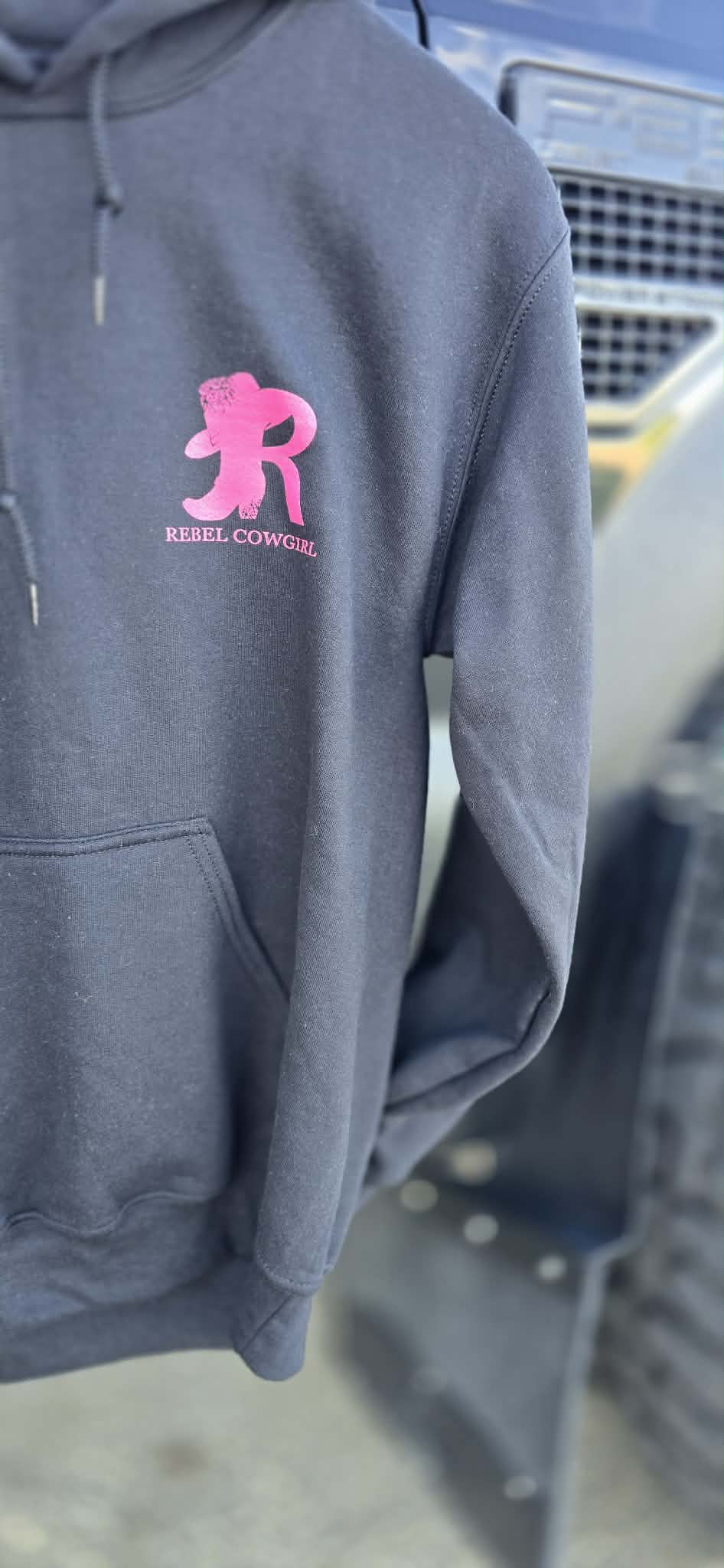 Rebel Cowgirl Pink Hoodie