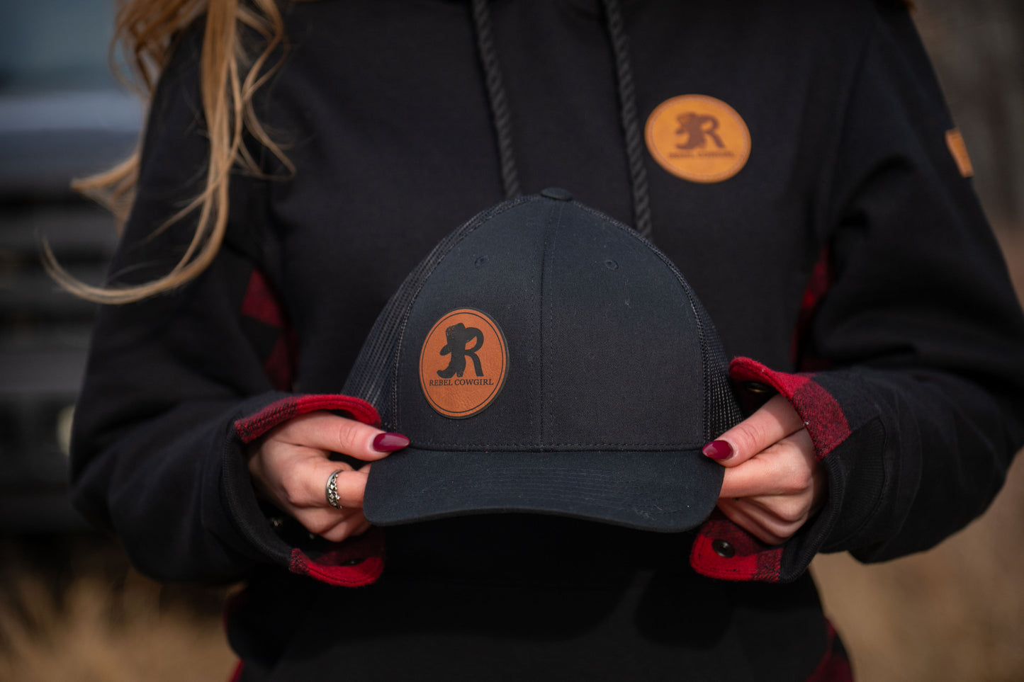 Rebel Cowgirl Ball Cap Black (Pre-order)