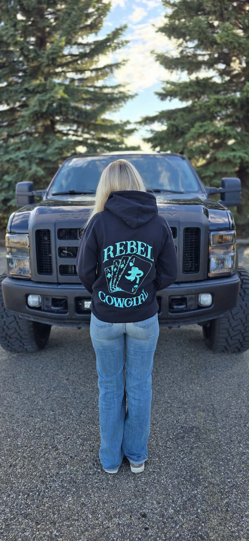 Rebel Cowgirl Cards Hoodie