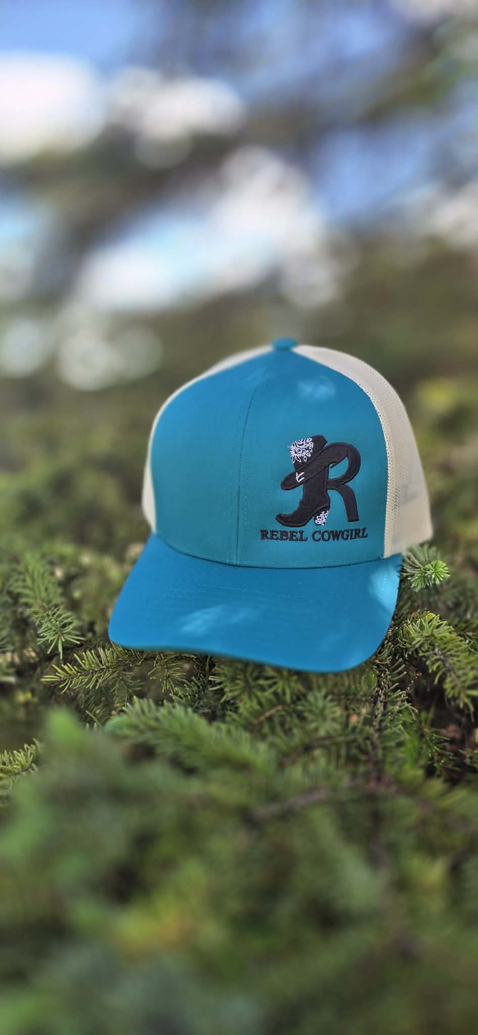 The Teal Fierce • Fearless • Free Cap