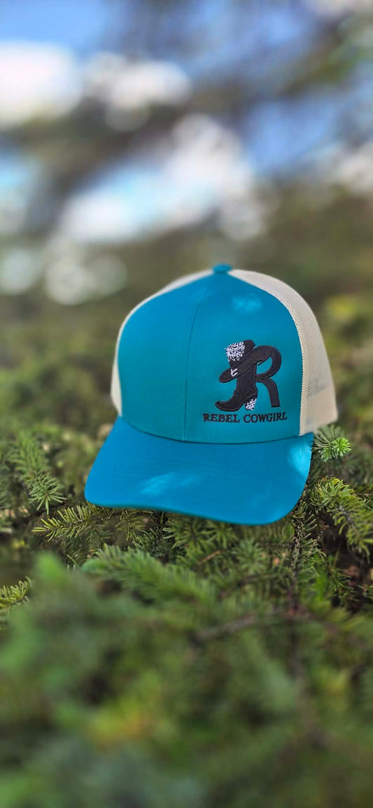 The Teal Fierce • Fearless • Free Cap