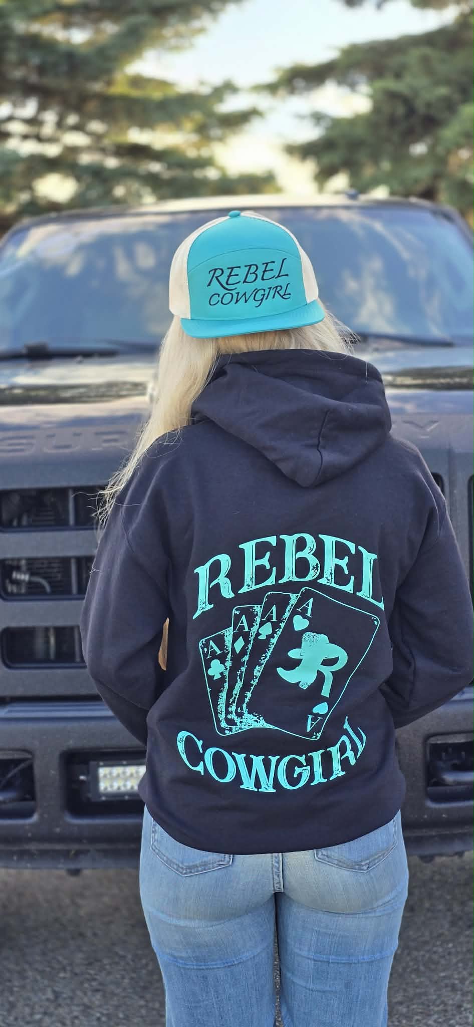 Rebel Cowgirl Cards Hoodie
