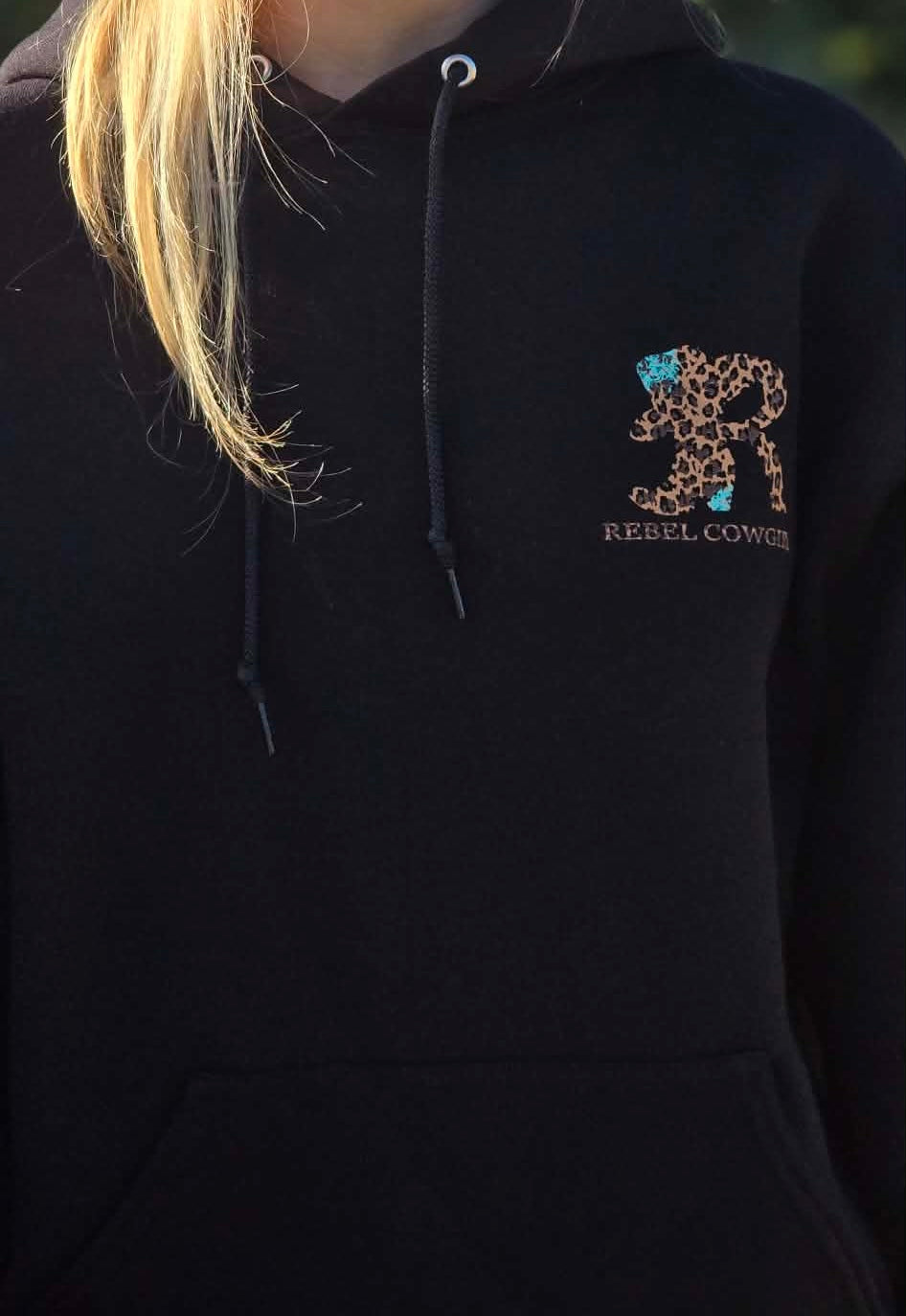 Rebel Cowgirl Cheetah Hoodie