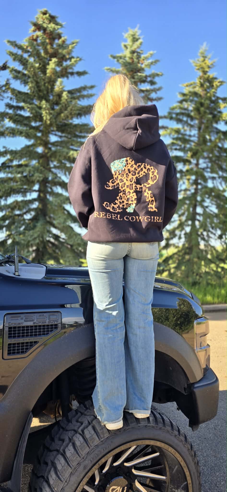 Rebel Cowgirl Cheetah Hoodie
