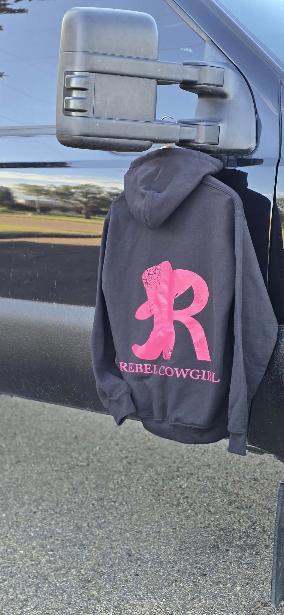 Rebel Cowgirl Pink Hoodie